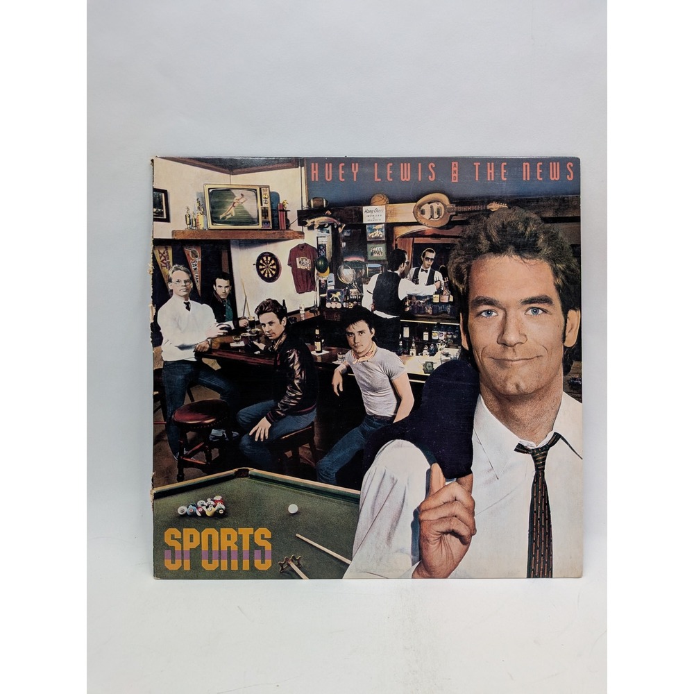 Huey Lewis and the News Sports Vinyl Record LP 1983 Chrysalis FV 41412 80s Rock